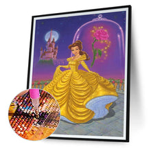 Load image into Gallery viewer, Princess Belle 30*40CM (canvas) Full Round Drill Diamond Painting
