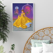 Load image into Gallery viewer, Princess Belle 30*40CM (canvas) Full Round Drill Diamond Painting
