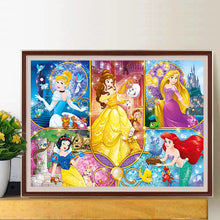 Load image into Gallery viewer, Disney Princess 40*30CM (canvas) Full Round Drill Diamond Painting
