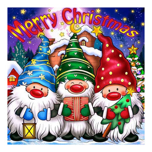 Christmas Goblins 40*40CM (canvas) Full Square Drill Diamond Painting