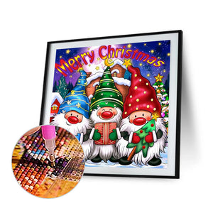 Christmas Goblins 40*40CM (canvas) Full Square Drill Diamond Painting