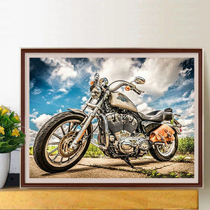 Motorcycle 40*30CM (canvas) Full Square Drill Diamond Painting