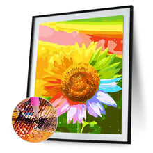 Load image into Gallery viewer, Colorful Sunflower 30*40CM (canvas) Full Round Drill Diamond Painting
