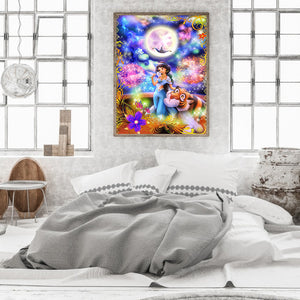 Disney Princess Aladdin 40*50CM (canvas) Full Round Drill Diamond Painting