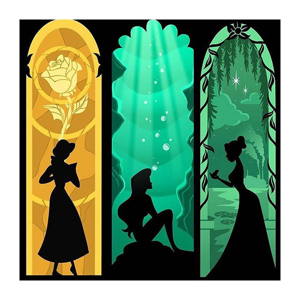 Disney Princess 40*40CM (canvas) Full Square Drill Diamond Painting