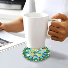 Load image into Gallery viewer, 8pcs DIY Coaster Diamond Painting Cup Cushion with Rack Home Decor (AA1130)
