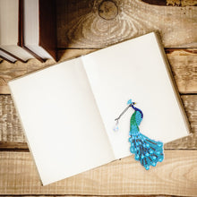 Load image into Gallery viewer, 5D Diamonds Painting Bookmarks DIY Peacock Book Ornament for Adult Kid (SQ13-3)
