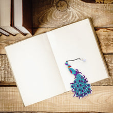 Load image into Gallery viewer, 5D Diamonds Painting Bookmarks DIY Peacock Book Ornament for Adult Kid (SQ13-5)
