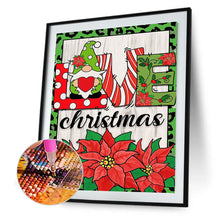 Load image into Gallery viewer, Christmas Poinsettia Goblins 30*40CM (canvas) Full Round Drill Diamond Painting
