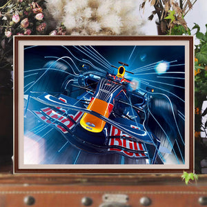 Cool Racing 40*30CM (canvas) Full Square Drill Diamond Painting