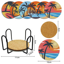 Load image into Gallery viewer, 6pcs Coasters Home Decor DIY Modern Coasters Acrylic Perfect Gift (BD212)
