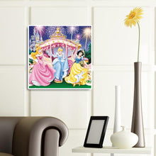 Load image into Gallery viewer, Disney Princess 30*30CM (canvas) Full Round Drill Diamond Painting
