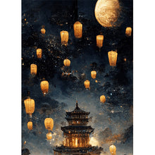 Load image into Gallery viewer, Castle In The Sky 30*40CM (canvas) Full Round Drill Diamond Painting
