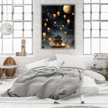 Load image into Gallery viewer, Castle In The Sky 30*40CM (canvas) Full Round Drill Diamond Painting
