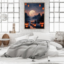 Load image into Gallery viewer, Castle In The Sky 30*40CM (canvas) Full Round Drill Diamond Painting
