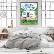 Load image into Gallery viewer, Happy Camping Bus 50*60CM (canvas) Full Square Drill Diamond Painting
