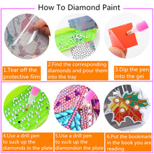 Load image into Gallery viewer, 5D Bookmark Beginner Arts Crafts DIY Maple Leaves for Adults Kids (SQ14-2)
