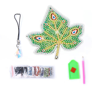 5D Bookmark Beginner Arts Crafts DIY Maple Leaves for Adults Kids (SQ14-4)