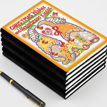 Load image into Gallery viewer, 5D DIY A5 50 Pages Partial Special Shaped Drill Notebook Goblin for Kids(WXB161)
