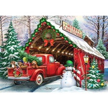 Load image into Gallery viewer, Christmas Village 40*30CM (canvas) Full Round Drill Diamond Painting
