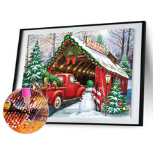 Load image into Gallery viewer, Christmas Village 40*30CM (canvas) Full Round Drill Diamond Painting
