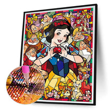 Load image into Gallery viewer, Snow White And The Seven Dwarfs 30*40CM (canvas) Full Round Drill Diamond Painting
