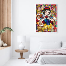 Load image into Gallery viewer, Snow White And The Seven Dwarfs 30*40CM (canvas) Full Round Drill Diamond Painting
