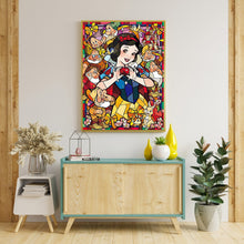 Load image into Gallery viewer, Snow White And The Seven Dwarfs 30*40CM (canvas) Full Round Drill Diamond Painting
