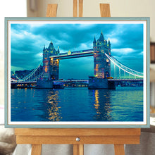 Load image into Gallery viewer, Seaside Bridge 50*40CM (canvas) Full Round Drill Diamond Painting
