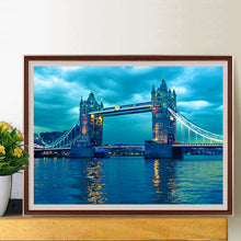 Load image into Gallery viewer, Seaside Bridge 50*40CM (canvas) Full Round Drill Diamond Painting
