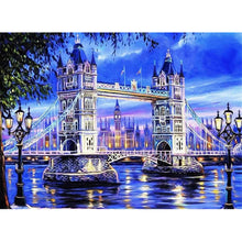 Load image into Gallery viewer, Tower Bridge 50*40CM (canvas) Full Round Drill Diamond Painting
