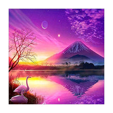 Load image into Gallery viewer, Sunrise On The Lake 30*30CM (canvas) Full Square Drill Diamond Painting
