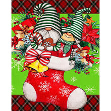 Load image into Gallery viewer, Christmas Stocking Goblins 30*40CM (canvas) Full Round Drill Diamond Painting
