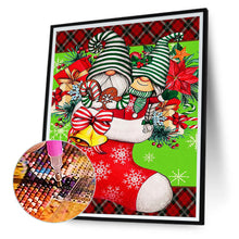 Load image into Gallery viewer, Christmas Stocking Goblins 30*40CM (canvas) Full Round Drill Diamond Painting
