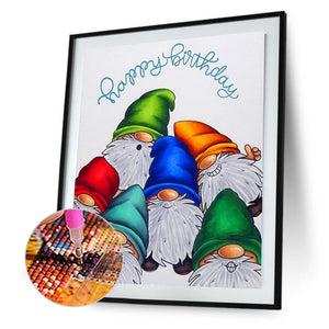 Colorful Goblins 40*50CM (canvas) Full Round Drill Diamond Painting