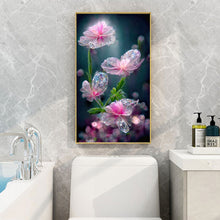 Load image into Gallery viewer, Water Drop Flowers 40*70CM (canvas) Full Round Drill Diamond Painting
