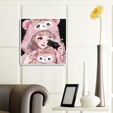 Load image into Gallery viewer, Lena Belle Cartoon Girl 30*30CM (canvas) Full Round Drill Diamond Painting
