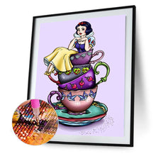 Load image into Gallery viewer, Snow White In A Cup 30*40CM (canvas) Full Round Drill Diamond Painting
