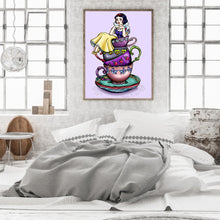 Load image into Gallery viewer, Snow White In A Cup 30*40CM (canvas) Full Round Drill Diamond Painting
