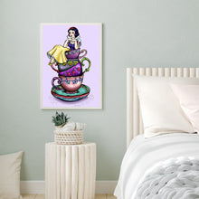 Load image into Gallery viewer, Snow White In A Cup 30*40CM (canvas) Full Round Drill Diamond Painting
