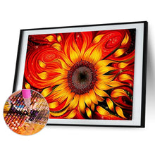 Load image into Gallery viewer, Flowing Sunflowers 40*30CM (canvas) Full Square Drill Diamond Painting
