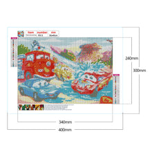 Load image into Gallery viewer, Cars Lightning Mcqueen 40*30CM (canvas) Full Square Drill Diamond Painting
