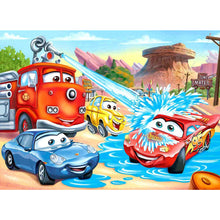 Load image into Gallery viewer, Cars Lightning Mcqueen 40*30CM (canvas) Full Square Drill Diamond Painting
