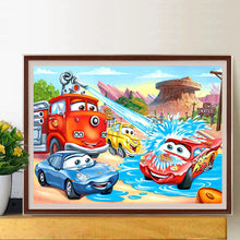 Load image into Gallery viewer, Cars Lightning Mcqueen 40*30CM (canvas) Full Square Drill Diamond Painting
