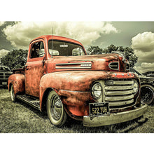 Load image into Gallery viewer, Vintage Car 40*30CM (canvas) Full Square Drill Diamond Painting
