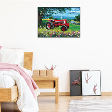 Load image into Gallery viewer, Red Truck 50*40CM (canvas) Full Round Drill Diamond Painting
