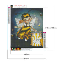 Load image into Gallery viewer, Bee Girl 50*60CM (canvas) Full Square Drill Diamond Painting
