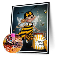 Load image into Gallery viewer, Bee Girl 50*60CM (canvas) Full Square Drill Diamond Painting
