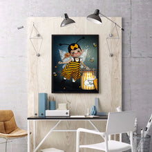 Load image into Gallery viewer, Bee Girl 50*60CM (canvas) Full Square Drill Diamond Painting
