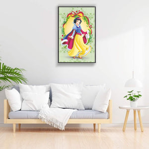 Disney Snow White 30*50CM (canvas) Full Round Drill Diamond Painting